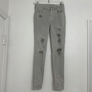 American Eagle Gray Women’s jegging- US size 4